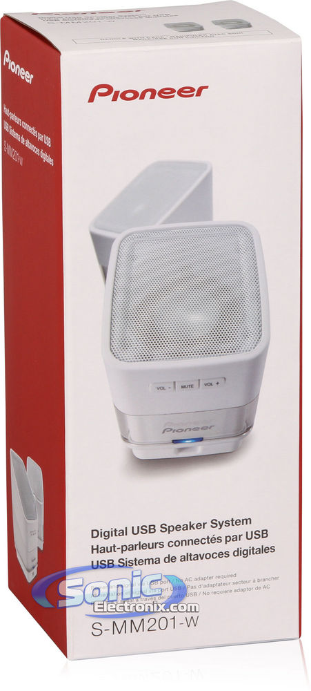 Pioneer S-MM201-W (White) Image 3
