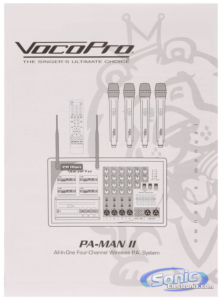 VocoPro PA-MAN II Image 14