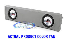 MTX Audio Thunderform C25HC00C20-T45 (Tan, Loaded) Open Box Image 2