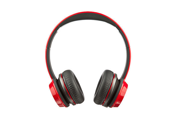 Monster NCredible NTune (NC MH NTU RD CU WW) On-Ear Headphones - Cherry Red Image 2