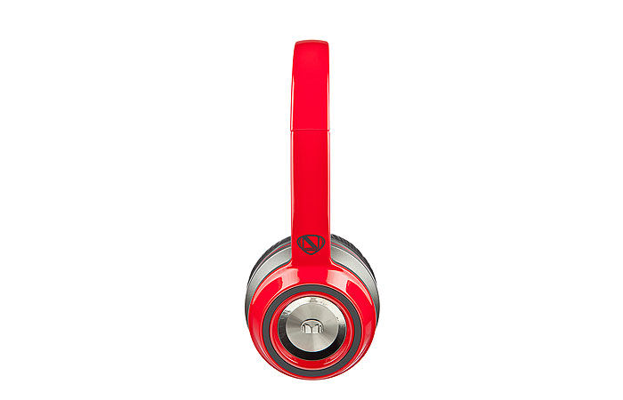 Monster NCredible NTune (NC MH NTU RD CU WW) On-Ear Headphones - Cherry Red Image 3