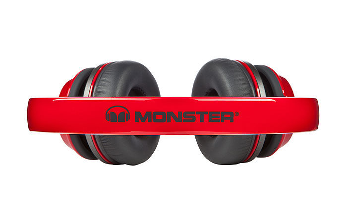 Monster NCredible NTune (NC MH NTU RD CU WW) On-Ear Headphones - Cherry Red Image 4