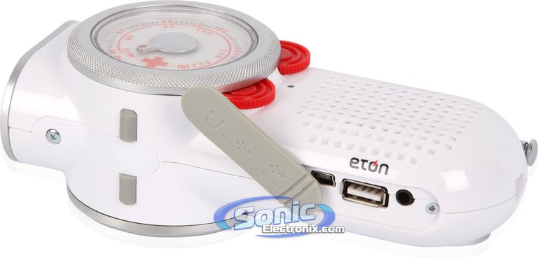 Eton ARCPT200W American Red Cross Hand-Crank AM/FM Weather Radio Image 3
