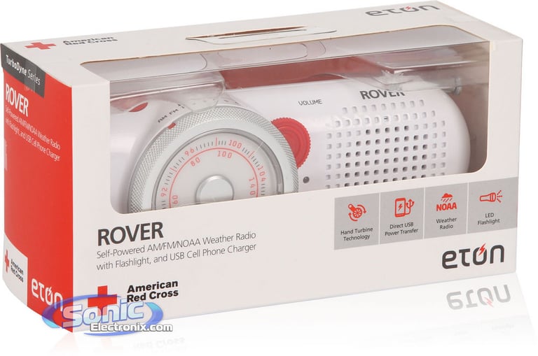 Eton ARCPT200W American Red Cross Hand-Crank AM/FM Weather Radio Image 5