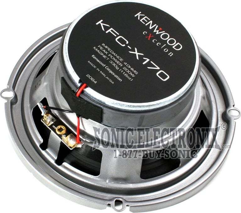 Kenwood eXcelon KFC-X170 Image 5