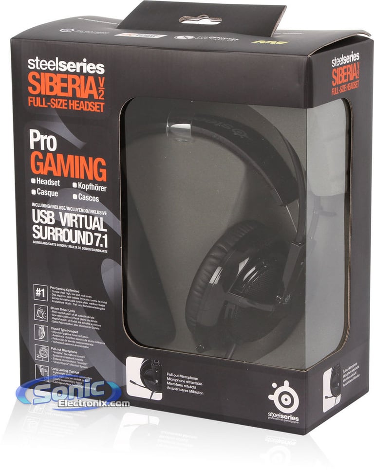 SteelSeries Siberia V2 USB (Black) Image 13