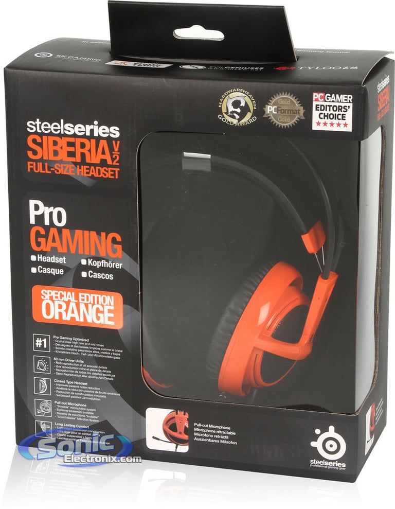 SteelSeries Siberia V2 (Orange) Image 11