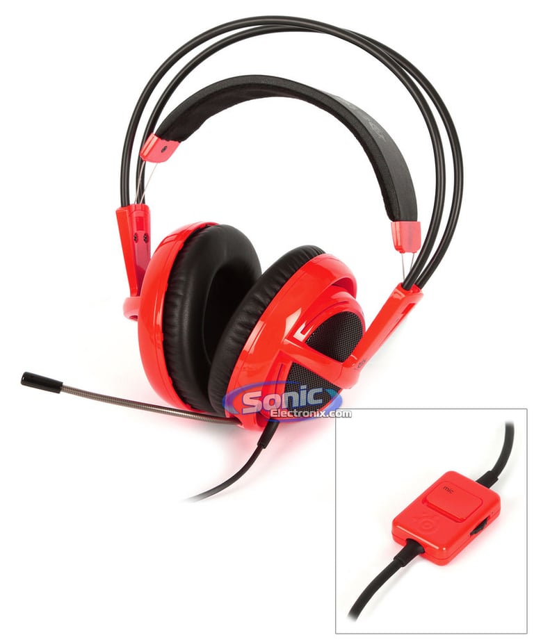 SteelSeries Siberia V2 (Red) Image 1