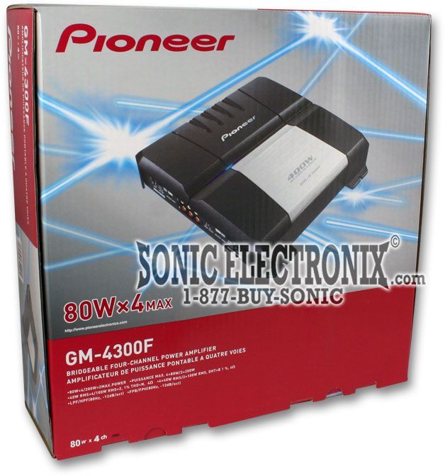 Pioneer GM-4300F Image 4