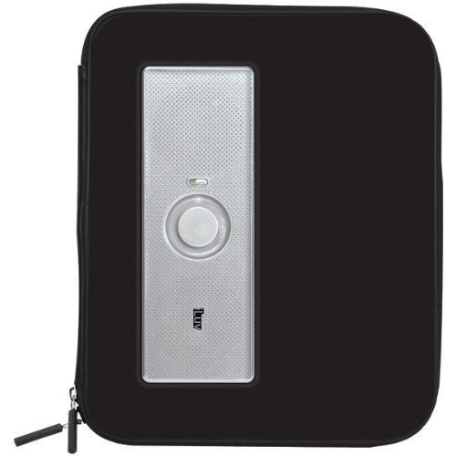 iLuv iSP230BLK Samsung Galaxy Tab/Galaxy S Speaker Case (Black) Image 1