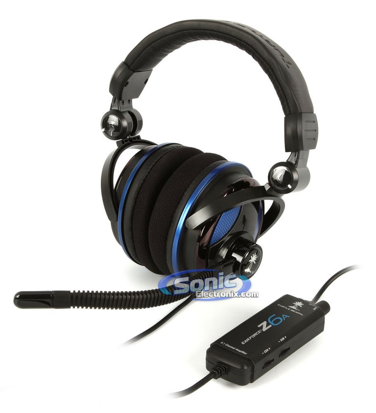 Turtle Beach Ear Force Z6a 5.1 Multi-Speaker Gaming Headset Image 1
