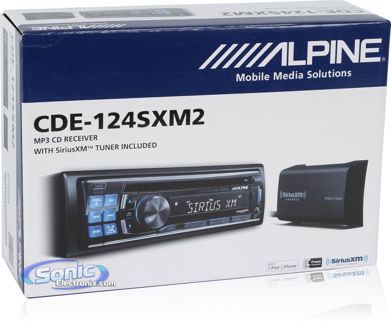 Alpine CDE-124SXM2 Image 9