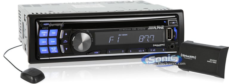Alpine CDE-124SXM2 Image 1