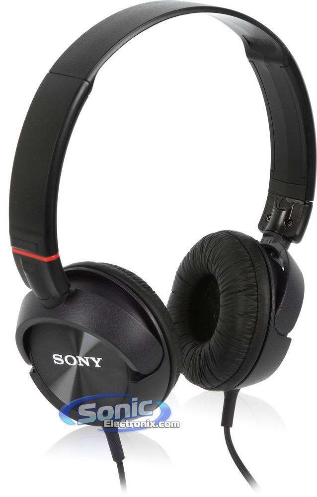 Sony MDR-ZX300 - Black - MDR-ZX300/BLK Image 1