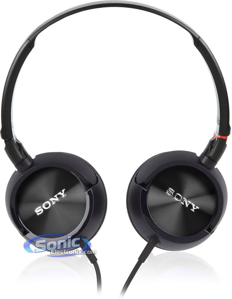 Sony MDR-ZX300 - Black - MDR-ZX300/BLK Image 2