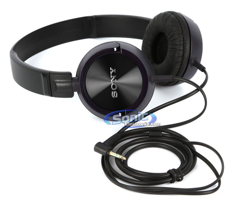 Sony MDR-ZX300 - Black - MDR-ZX300/BLK Image 3