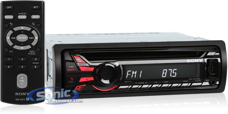 Sony CDX-GT470UM Image 1