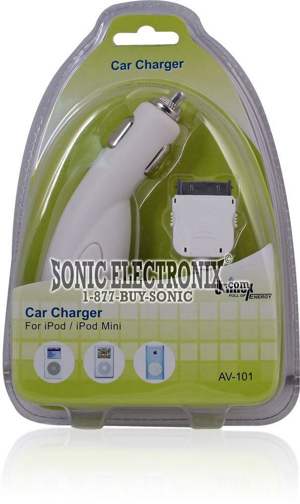 Uninex AVS AV-101 (AV101) Universal iPod/iPhone DC Charger Image 2