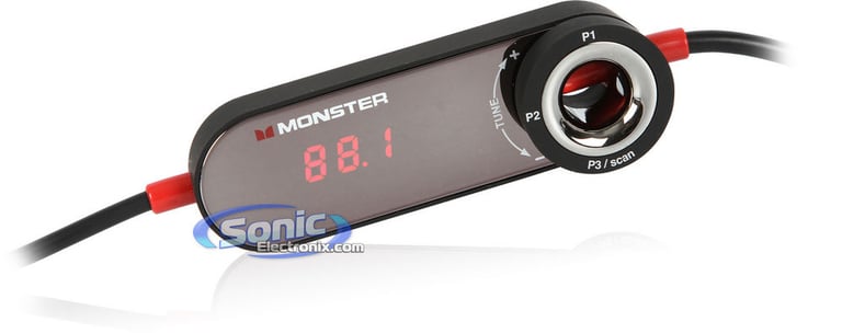 Monster iCarPlay 800 (MBL AI 800 FM-CH EFS) Wireless FM Trasmitter Image 1