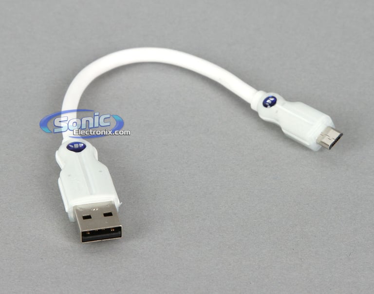 Monster Mobile (MBL DL HD HSMI-0.5 D-A WW) High Performance Type A USB Cable to Micro USB Cable - 0.5 Ft. Type A to Micro B Cable) Image 1