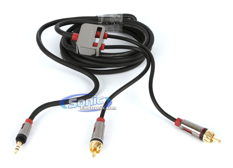 Monster Mobile iCable 1000 (MBL AI 1000 RMINI-7 WW) 1/8"Cable to Mini-Plug Image 1