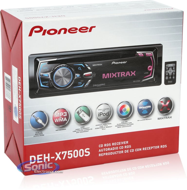 Pioneer DEH-X7500S Image 8