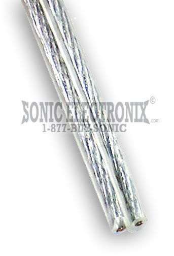 Audiobahn 250' 12 Gauge Silver Super Flow Speaker Wire Image 2