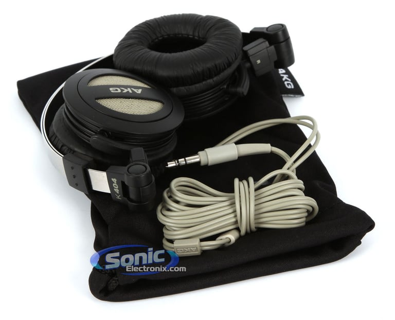 AKG K404BLK - Black (K 404 BLK) Image 8