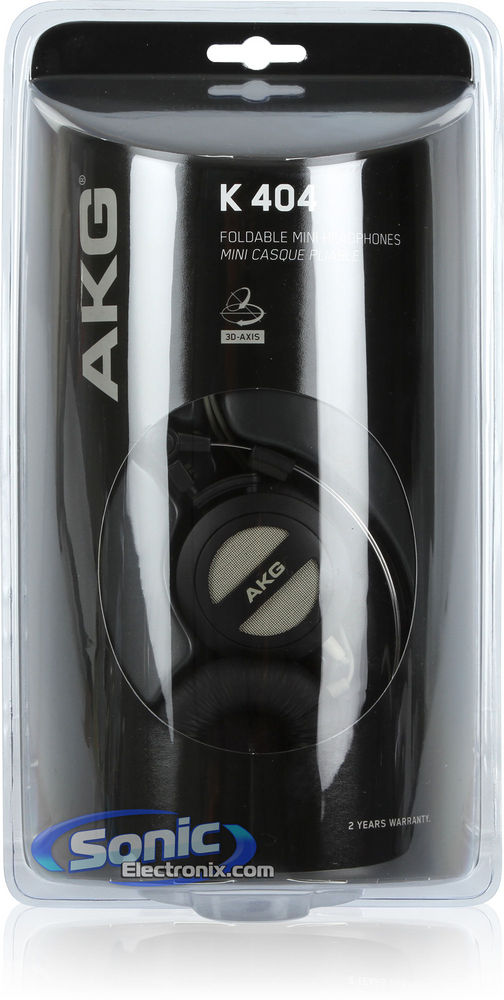 AKG K404BLK - Black (K 404 BLK) Image 9