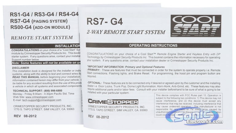 Crimestopper RS7-G4 Image 15
