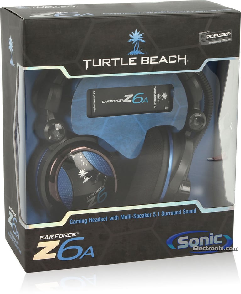 Turtle Beach Ear Force Z6a 5.1 Multi-Speaker Gaming Headset Image 12