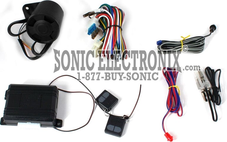 Merlin Model 2000 Security System Alarm for Motorcycles, Jet Skis, ATVs, Snowbiles Image 1