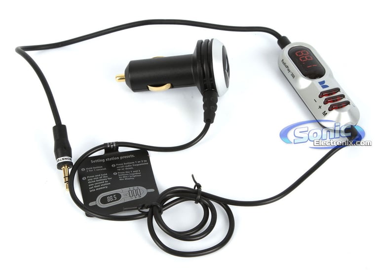 Monster Mobile RadioPlay 300 (MBL MBL-FM XMTR300 EFS) Wireless FM Transmitter Image 2
