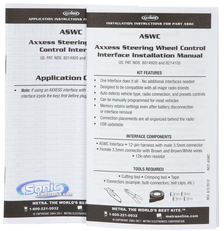 Axxess ASWC-1 LIKE NEW COMPLETE Image 5