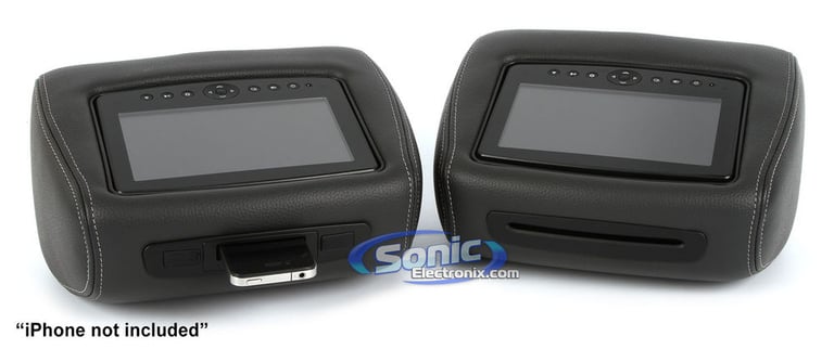 Carshow CS9000-DI Factory Matched Headrest Monitors-OPEN BOX Image 5