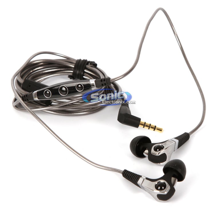Denon AH-C400 (AHC400) Music Maniac In-Ear Headphones - Black Image 2