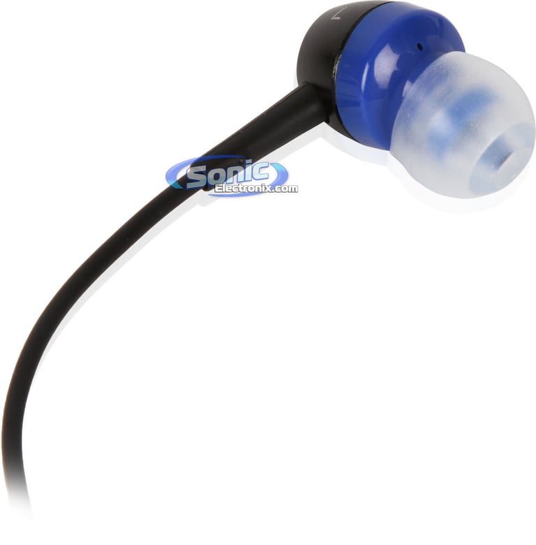 Denon AH-C100BU (AHC100BU) Urban Raver In-Ear Headphones - Blue/Black Image 3