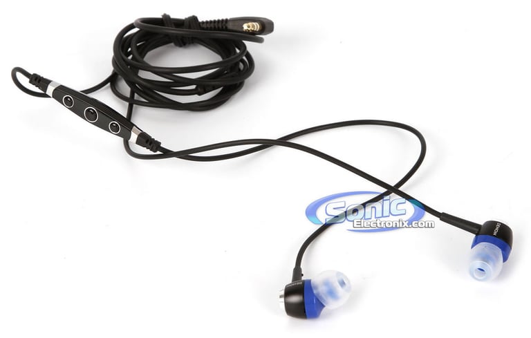 Denon AH-C100BU (AHC100BU) Urban Raver In-Ear Headphones - Blue/Black Image 4