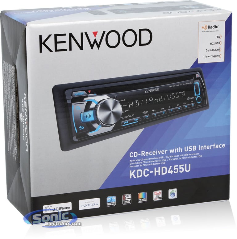 Kenwood KDC-HD455U Image 9