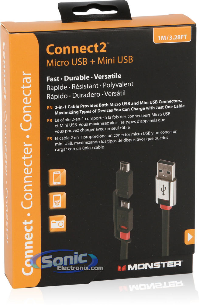 Monster Mobile (MBL USB HSMI-1 WW) Micro USB Cable Image 3