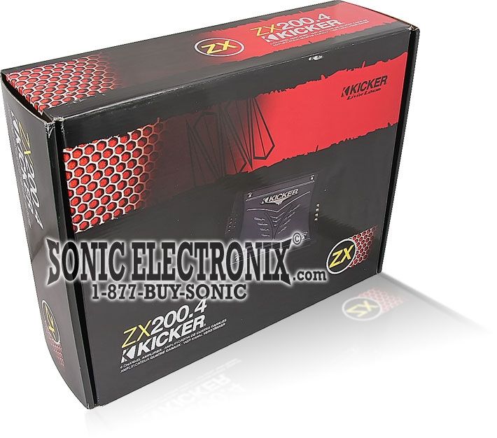 Kicker 08ZX200.4 Image 5