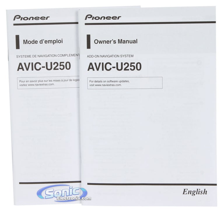 Pioneer AVIC-U250 Image 9