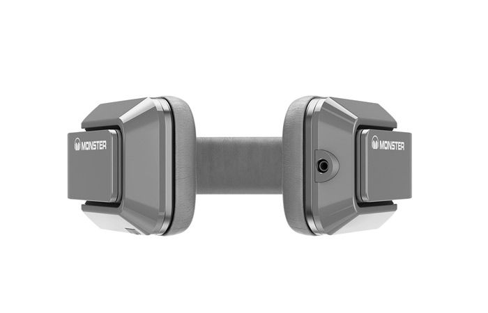 Monster Inspiration Active Noise Cancelling Over-Ear Headphones - Silver Image 6