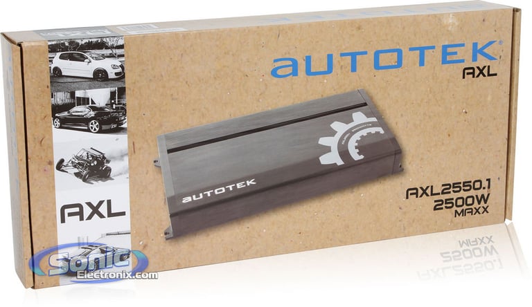 Autotek AXL2550.1 OPEN BOX COMPLETE Image 6