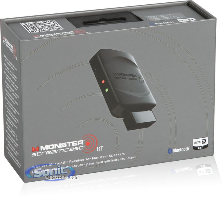 Monster StreamCast (MSP STRC BT REC WW) Bluetooth Transmitter Open Box Image 3