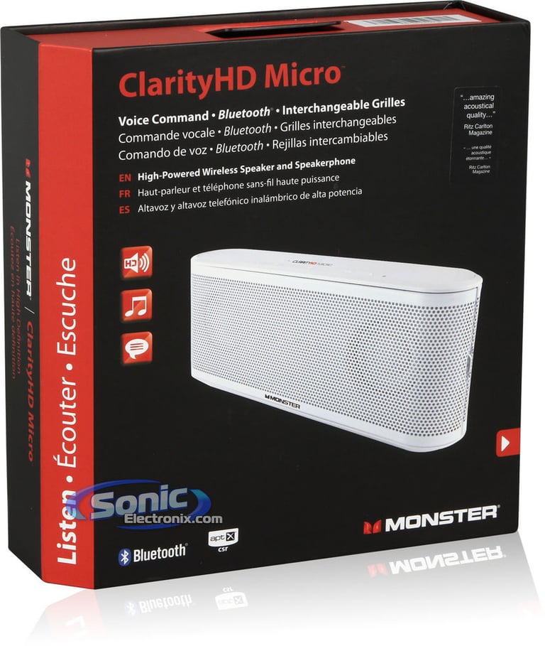 Monster ClarityHD Micro (White) Image 8