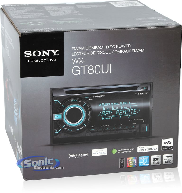 Sony WX-GT80UI Image 7