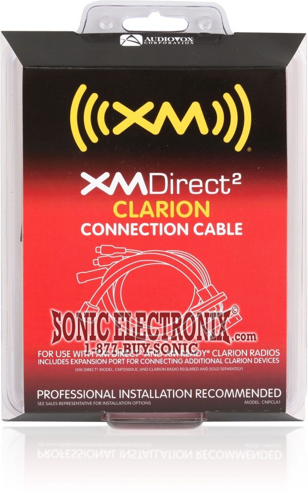 Audiovox SiriusXM CNPCLA1 XM Direct 2 Clarion Adapter Cable Image 2