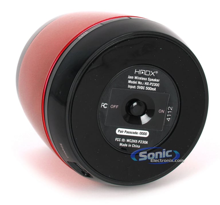 HMDX Audio HX-P230RD JAM Classic (Strawberry Red) Image 3
