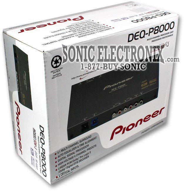 Pioneer DEQ-P8000 Image 8